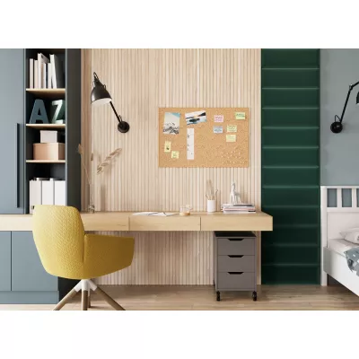 Čalouněný panel na zeď 50x20 VALERIO - zelený