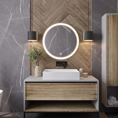 Nástěnné zrcadlo XERION s LED osvětlením