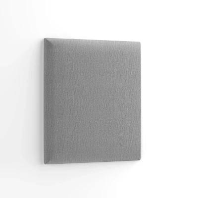 Čalouněný nástěnný panel 50x40 VALERIO - světle šedý