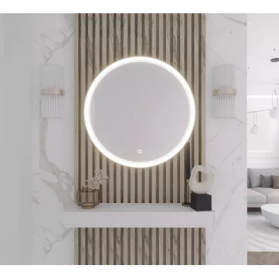 Zrcadlo na zeď XERION s LED osvětlením
