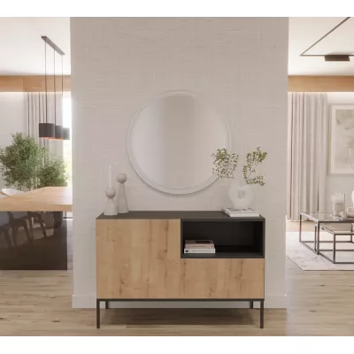 Zrcadlo na zeď XERION s LED osvětlením
