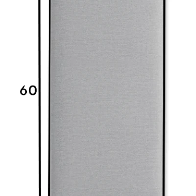 Čalouněný nástěnný panel 60x30 VALERIO - modrý