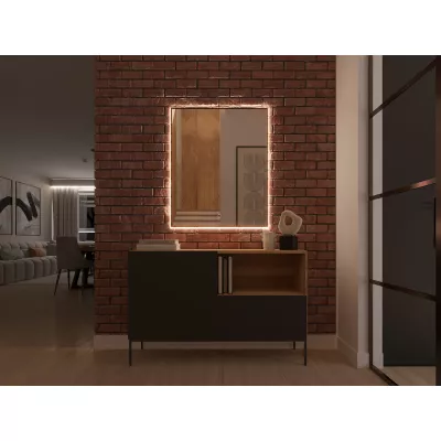 Nástěnné zrcadlo CAELUM s LED osvětlením