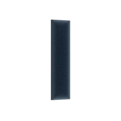Obdélníkový čalouněný panel 60x15 VALERIO - modrý
