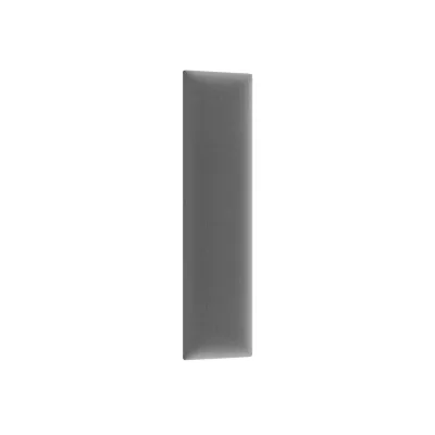 Obdélníkový čalouněný panel 60x15 VALERIO - světle šedý