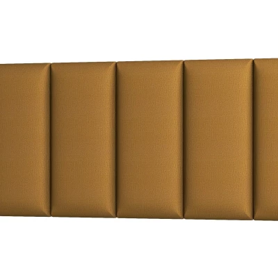 Set čalouněných panelů 100x220x50 VALERIO - hořčicový