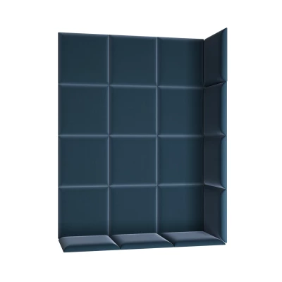 Set panelů na zeď 120x60 VALERIO - světle modrý
