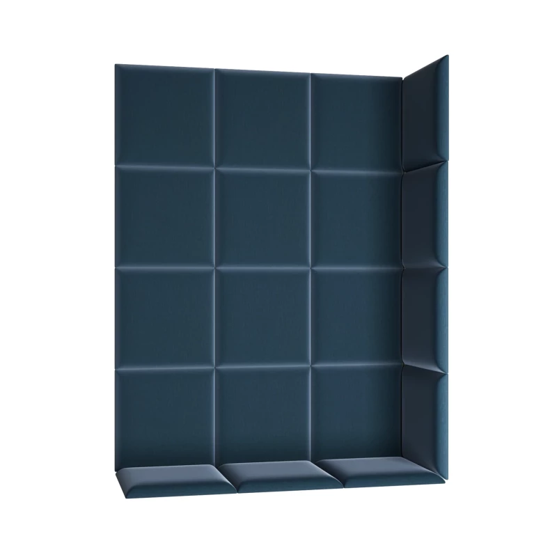 Set panelů na zeď 120x60 VALERIO - světle modrý