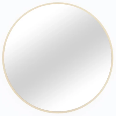 Kulaté zrcadlo na zeď SOL - zlaté