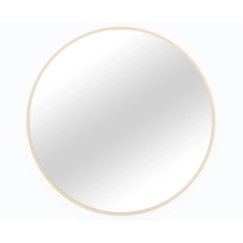 Kulaté zrcadlo na zeď SOL - zlaté