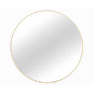 Kulaté zrcadlo na zeď SOL - zlaté