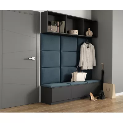 Set čalouněných panelů 180x120 VALERIO - světle modrý