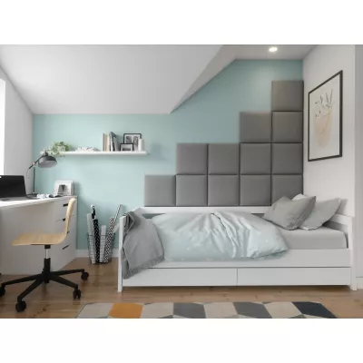Set čalouněných panelů na zeď 200x160 VALERIO - šedý