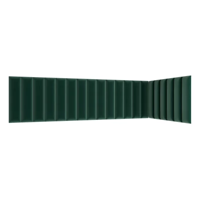 Set čalouněných panelů 210x90x60 VALERIO - zelený