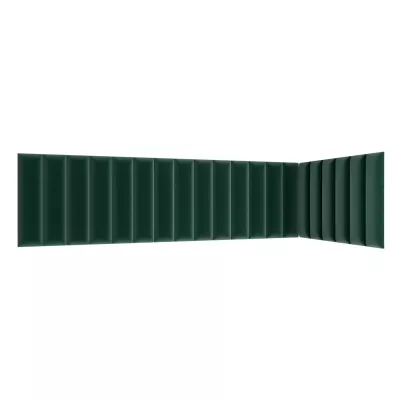 Set čalouněných panelů 210x90x60 VALERIO - zelený