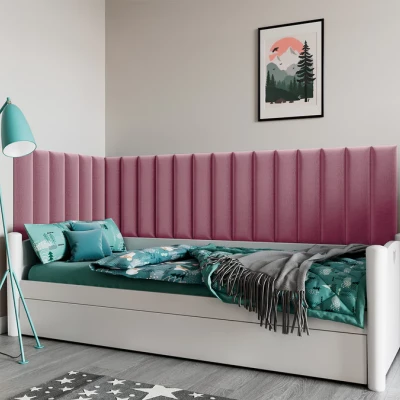 Set čalouněných panelů 210x90x60 VALERIO - růžový