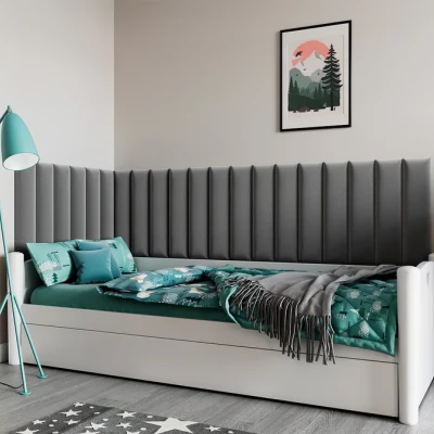 Set čalouněných panelů 210x90x60 VALERIO - šedý