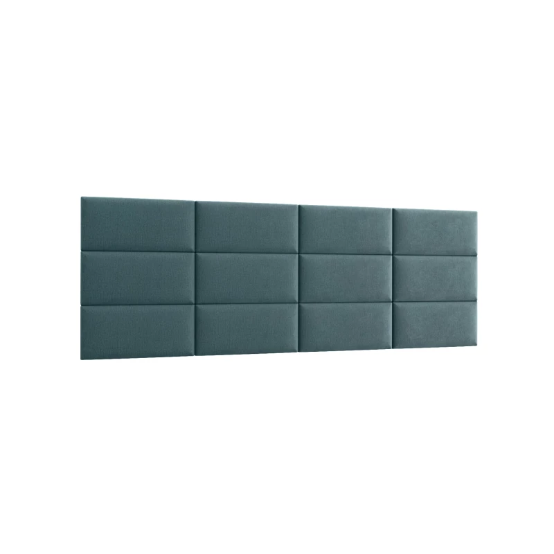 Set čalouněných panelů 240x90 VALERIO - světle modrý