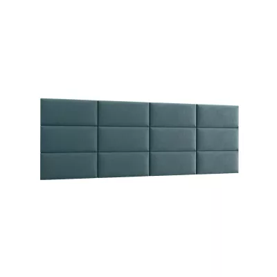 Set čalouněných panelů 240x90 VALERIO - světle modrý