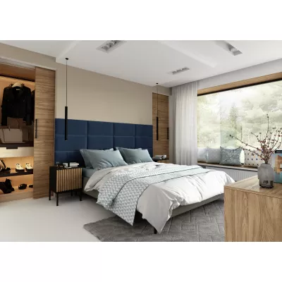 Set čalouněných panelů 240x90 VALERIO - modrý