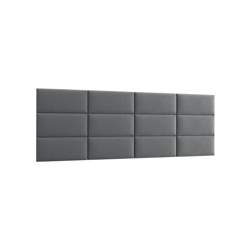 Set čalouněných panelů 240x90 VALERIO - šedý