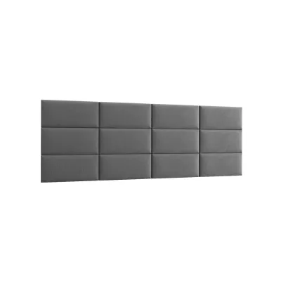 Set čalouněných panelů 240x90 VALERIO - šedý