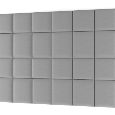 Set čalouněných panelů na zeď 240x180 VALERIO - světle šedý