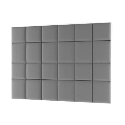 Set čalouněných panelů na zeď 240x180 VALERIO - šedý