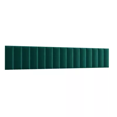 Set čalouněných nástěnných panelů 300x60 VALERIO - zelený