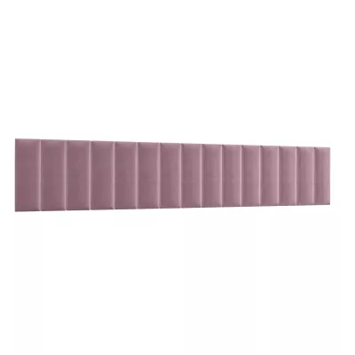 Set čalouněných nástěnných panelů 300x60 VALERIO - růžový