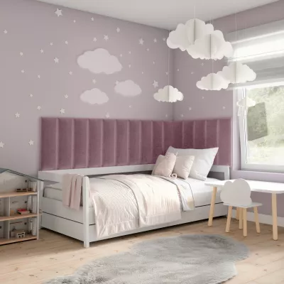 Set čalouněných nástěnných panelů 300x60 VALERIO - růžový
