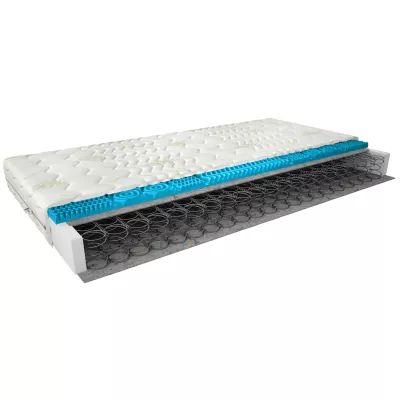 Středně tvrdá pružinová matrace 90x200 ORELIA 2