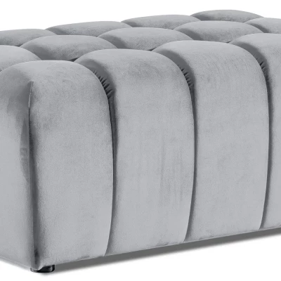 Designový taburet ILANIS - světle šedý