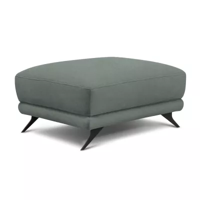 Stylový taburet ZARIN - světle zelený