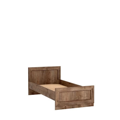 Jednolůžková postel GIADA - 90x200, dub lefkas