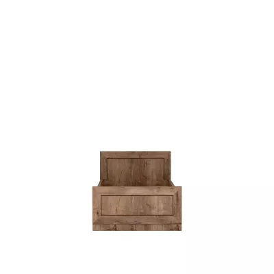 Jednolůžková postel GIADA - 90x200, dub lefkas