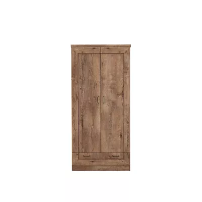 Dvoudveřová skříň GIADA - šířka 90 cm, dub lefkas
