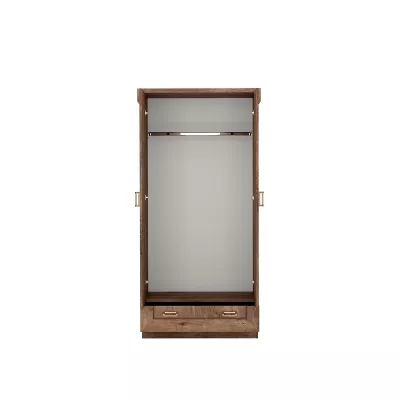 Dvoudveřová skříň GIADA - šířka 90 cm, dub lefkas
