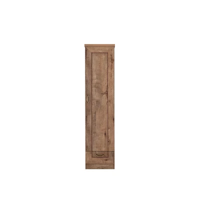 Jednodveřová skříň GIADA - šířka 46 cm, dub lefkas