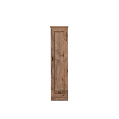 Jednodveřová skříň GIADA - šířka 46 cm, dub lefkas
