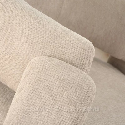 Čalouněné křeslo SNUG - světle béžové