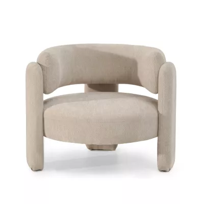 Čalouněné křeslo SNUG - světle béžové