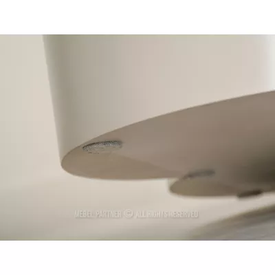 Kulatý jídelní stůl 130 cm OISIN - béžový