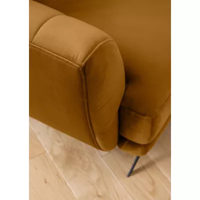 Sedací sestava do obývacího pokoje ZARIN - hořčicová