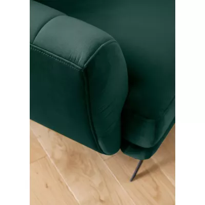 Sedací sestava do obývacího pokoje ZARIN - tmavě zelená