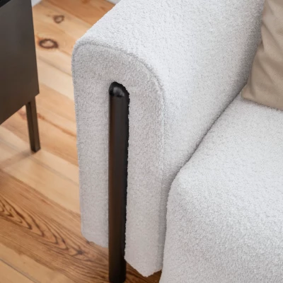 Pohovka s úložným prostorem FIORELLA 2 - světle šedá
