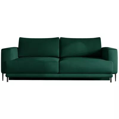 Elegantní trojmístná pohovka AVENIA - tmavě zelená