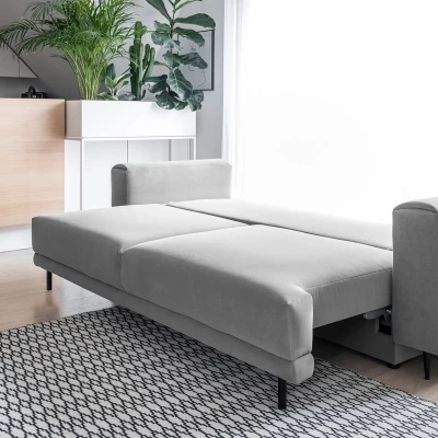 Elegantní trojmístná pohovka AVENIA - světle šedá