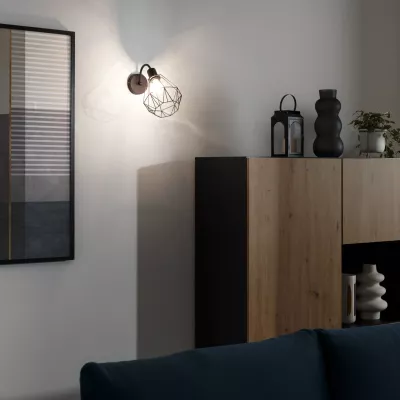 Nástěnné bodové osvětlení BENDINNI - černé