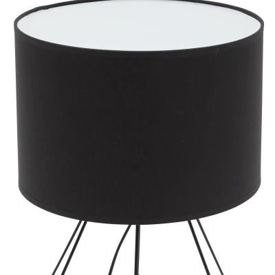Stolní lampa na noční stolek BENIGNE - černá